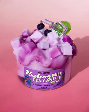 Blueberry Milk Tea Candle