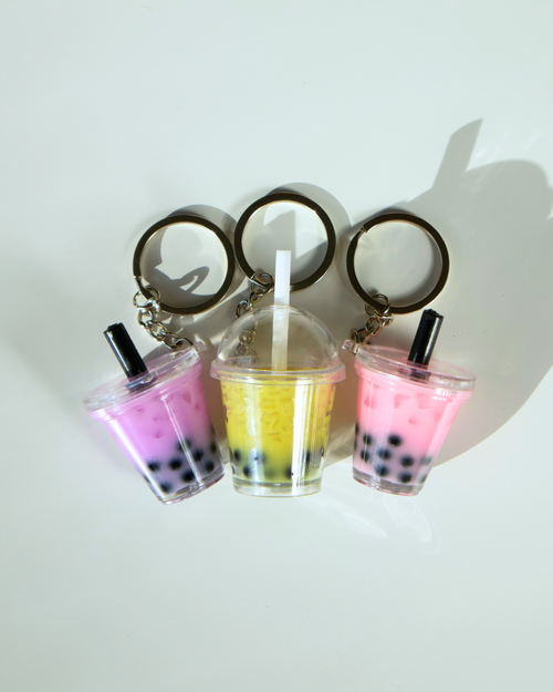 Mini Boba Keychain