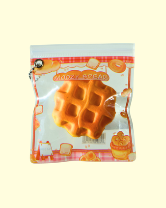Mini Waffle Keychain