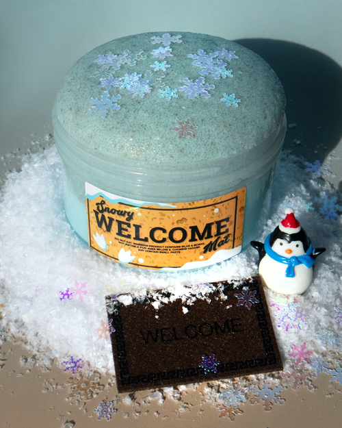 Snowy Welcome Mat